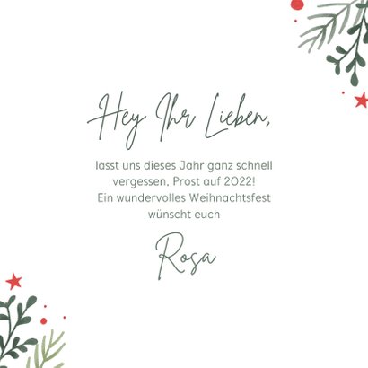 Weihnachtskarte 'It's beginning to look a lot...' 3