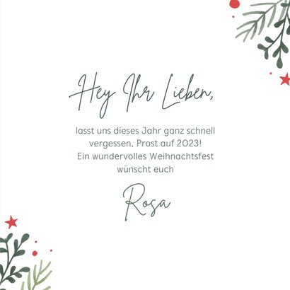 Weihnachtskarte 'It's beginning to look a lot...' 3