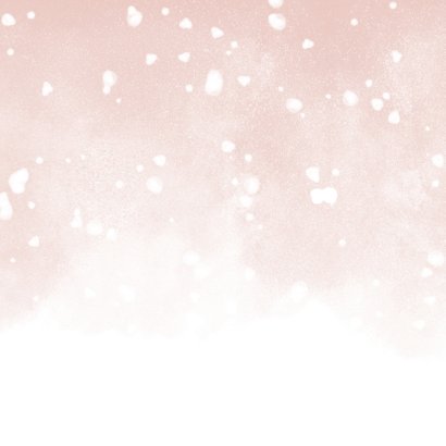 Weihnachtskarte Merry & Bright mit Schneeflocken 2