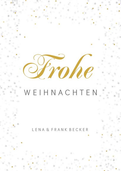 Weihnachtskarte mit Foto Glaube, Hoffnung & Liebe 3