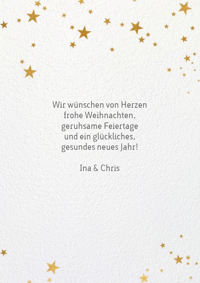 Weihnachtskarte mit Weihnachtskugel-Illustration 3