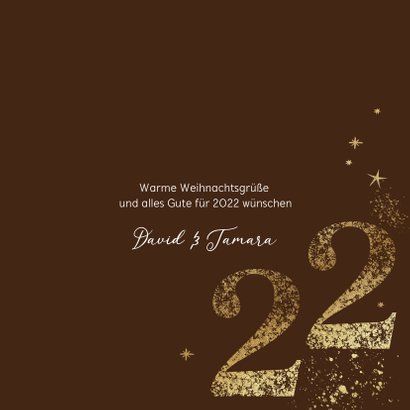 Weihnachtskarte XMAS abstraktes Muster 3