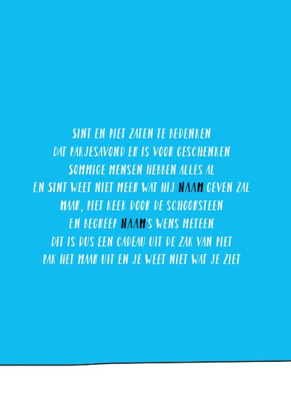 Welkom Sint + Piet 3
