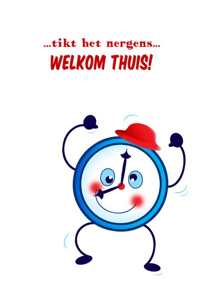 Welkom thuis klokje 3