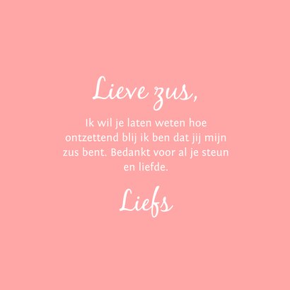 Wenskaart bloemen in een vorm van een hart liefs 3