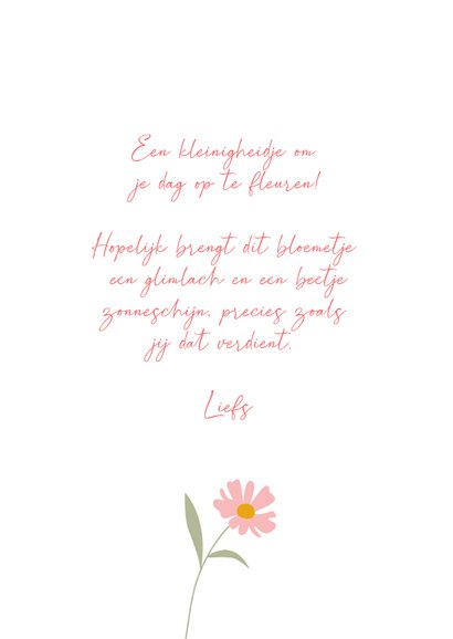 Wenskaart een boeketje voor jou 3