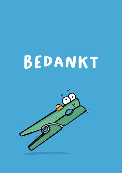 Wenskaart ik knijp er tussenuit... 2
