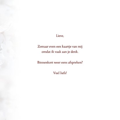 Wenskaart kersenbloesem veel liefs 3