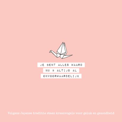 Wenskaart 'kies voor jezelf' 2