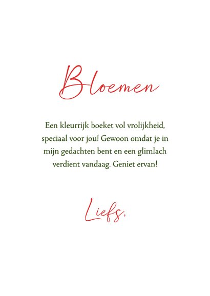 Wenskaart klaprozen boeket in aquarel 3