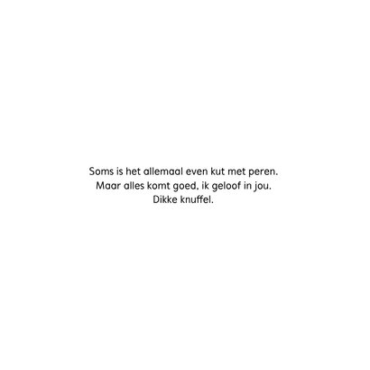 Wenskaart kut met peren kaart 3