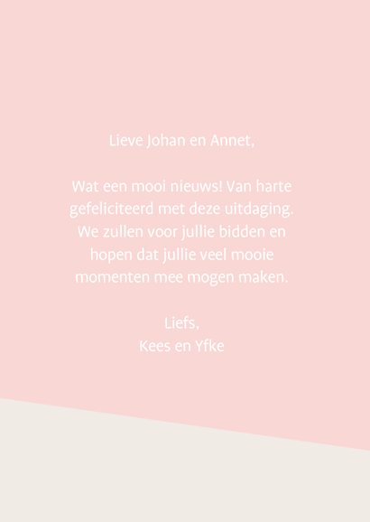 Wenskaart live a life of love 3