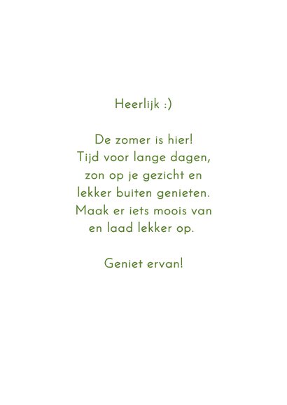 Wenskaart met boom 3