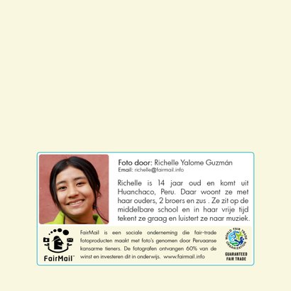 Wenskaart met gele smiley en tekst ‘voor jou’ 2