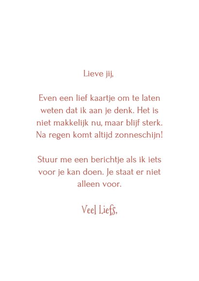 Wenskaart met schattige egel die een knuffel geeft 3
