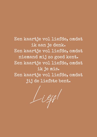 Wenskaart papieren bloemetje voor jou ijsbeer 3