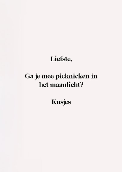 Wenskaart poes zwijmelt naar de maan 3