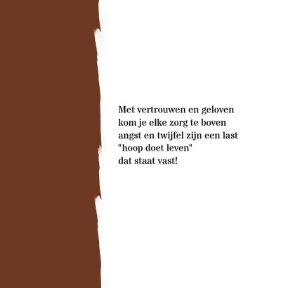 Wenskaart takjes ik denk aan je 2
