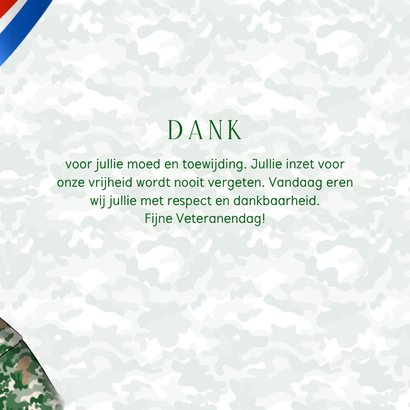 Wenskaart veteranendag 3