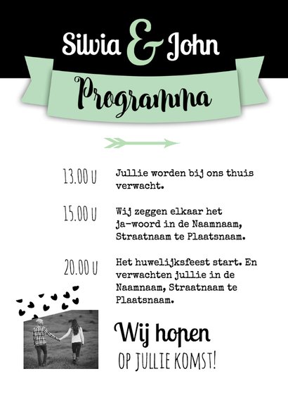 Wij gaan trouwen in vaandel-isf 3