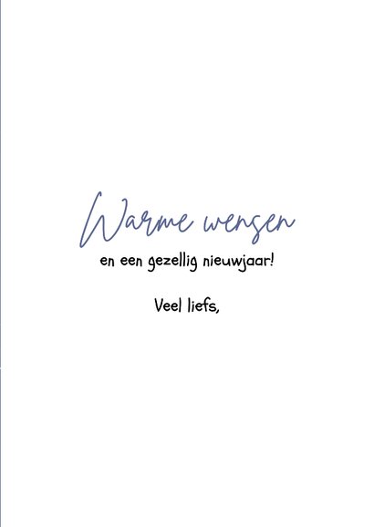 Winterkaart met lieve muis en fruitmand 3