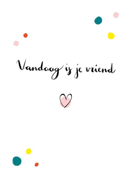 Woonkaart Vandaag is je vriend 3