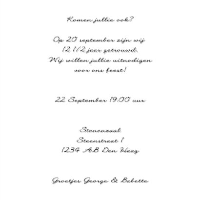 Woorden 12 1/2 Jubileum - BK 3