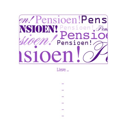 Woorden Pensioen - BK 2