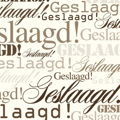 Woorden - Vintage Geslaagd! - BK 2