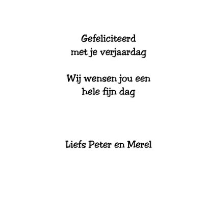 Woordspel verjaardagskaart 3