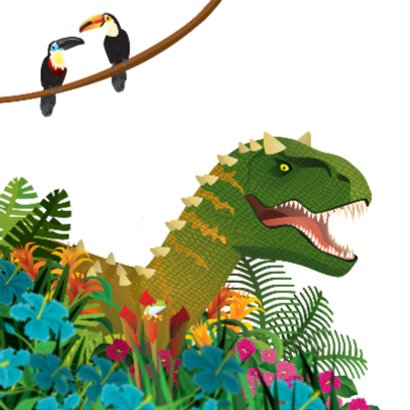YVON dinosaurus dino jongenskaart dieren 2