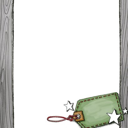 YVON kerst illustratie foto hout 3