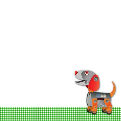 YVON robot groen ruit beterschap 3