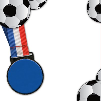YVON voetbal eigen foto medaille 2
