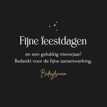 Zakelijk kerst nieuwjaar 2027 vuurwerk bedankt kerstbal 3
