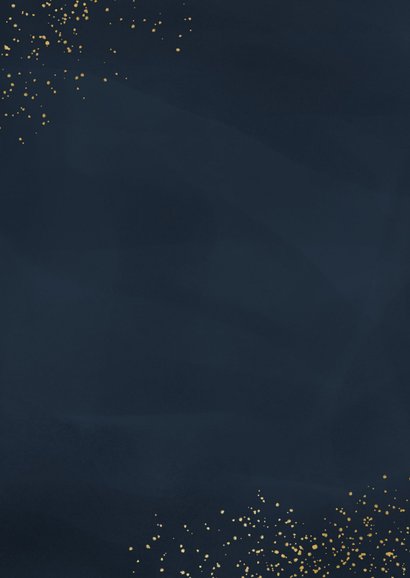 Zakelijk kerstkaartje fotocollage bedankt goudlook 2