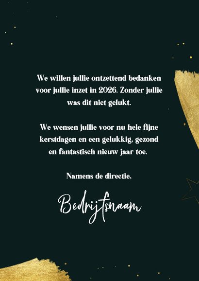Zakelijk kerstkaartje fotocollage terugblik dit was 2026 3