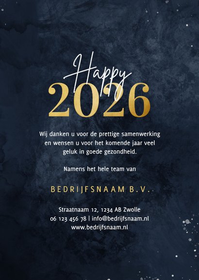 Zakelijke fotokaart met logo en waterverf wereldbol 3