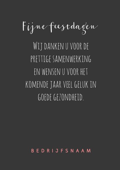 Zakelijke kaart met kerstbal 3