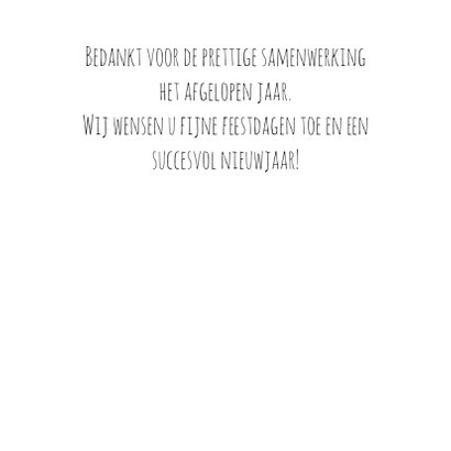 Zakelijke kerstkaart 2 - WW 3