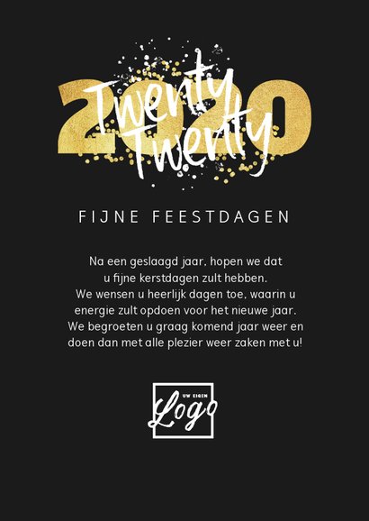Zakelijke kerstkaart 2020 foto's lampjes 3