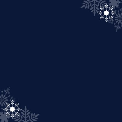 Zakelijke kerstkaart 2020 koperlook 2
