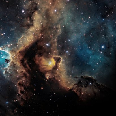 Zakelijke kerstkaart 2027 goud galaxy sterren goud 2
