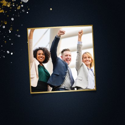 Zakelijke kerstkaart 365 nieuwe kansen voor 2021 stijlvol 2