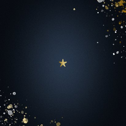 Zakelijke kerstkaart 365 nieuwe kansen voor 2021 stijlvol Achterkant