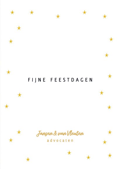 Zakelijke kerstkaart champagne glazen Cheers 3