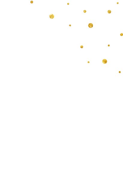Zakelijke Kerstkaart Drie Gouden Kerstballen 3