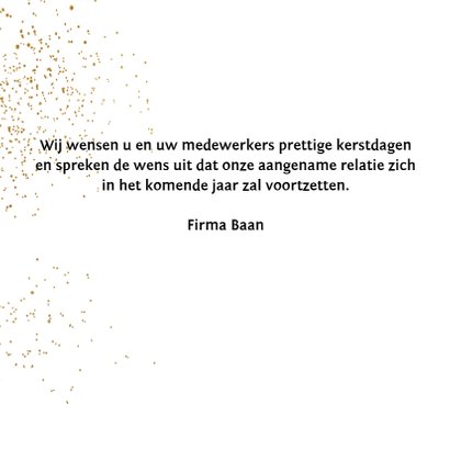Zakelijke kerstkaart feest -HM 3