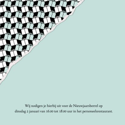 Zakelijke kerstkaart fijne feestdagen 2