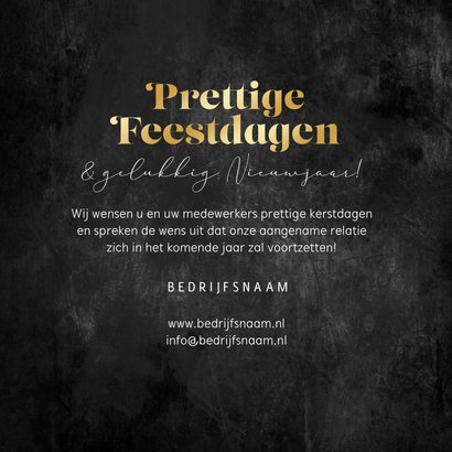 Zakelijke kerstkaart fotocollage fijne feestdagen bouw 2023 3